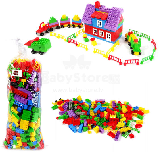 KLOCKI BOBO 400 ELEMENTÓW (558)