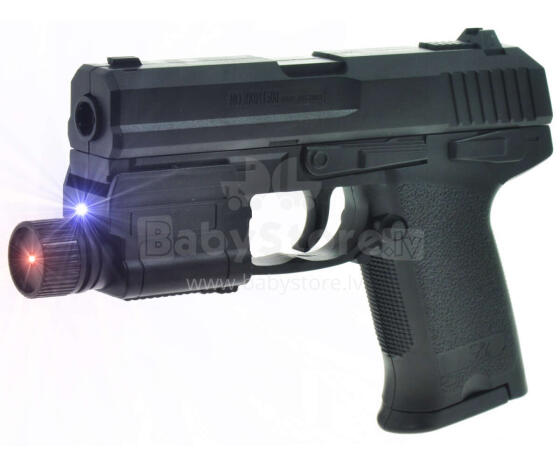 PISTOLET NA KULKI Z LASEREM