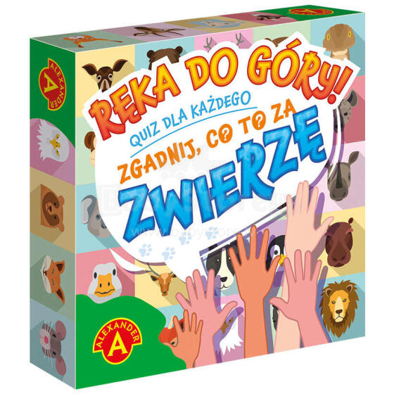 GRA QUIZ RĘKA DO GÓRY ZWIERZĘTA