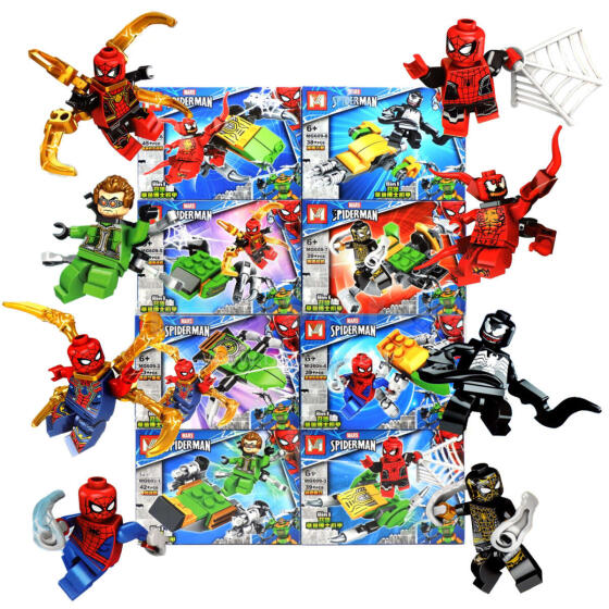 KLOCKI SPIDER-MAN +38 ELEMENTÓW