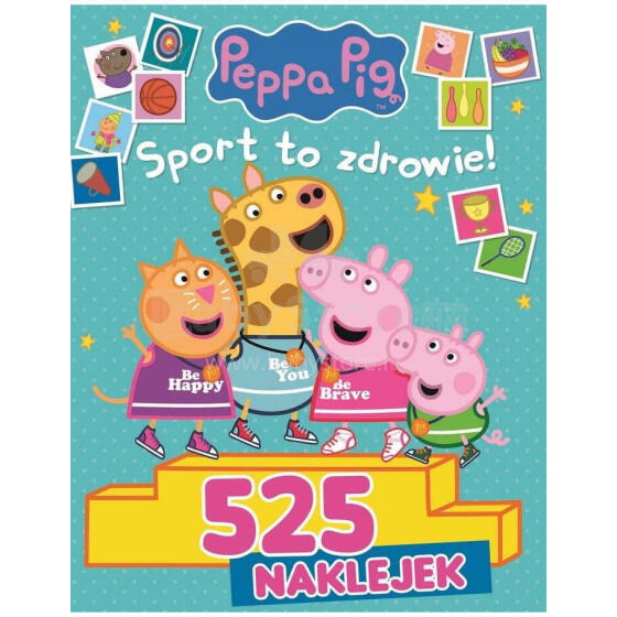 KSIĄŻECZKA ŚWINKA PEPPA SPORT TO ZDROWIE