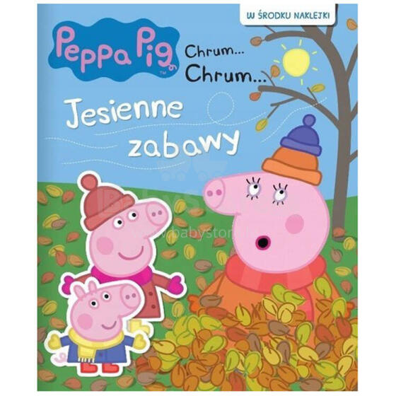 KSIĄŻECZKA ŚWINKA PEPPA JESIENNE ZABAWY