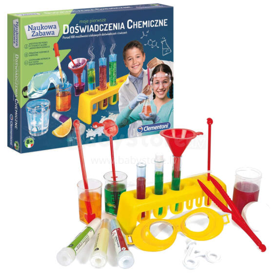 MOJE PIERWSZE DOŚWIADCZENIE CHEMICZNE