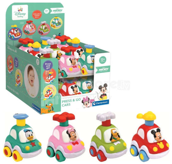SAMOCHODZIK DISNEY PRESS AND GO