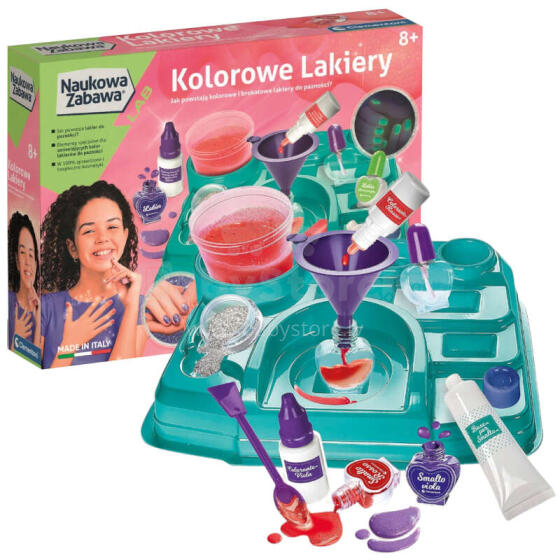 KOLOROWE LAKIERY