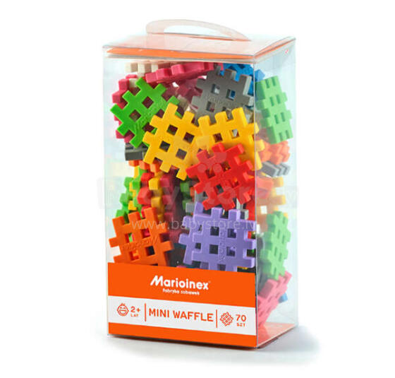 KLOCKI MINI WAFFLE 70 ELEMENTÓW