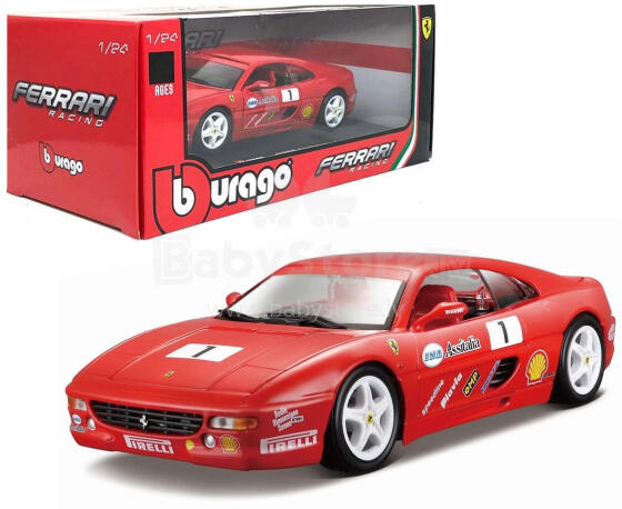 AUTO BBURAGO FERRARI F355 1:24