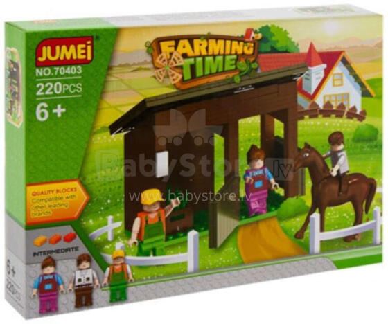 KLOCKI FARMA 70403 - 220 ELEMENTÓW