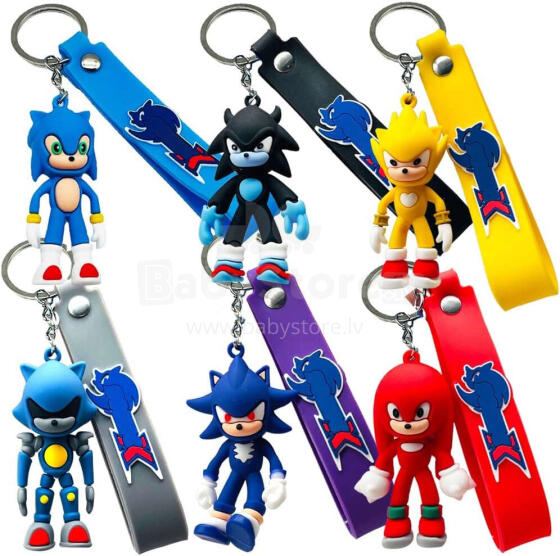 BRELOK GUMOWY SONIC