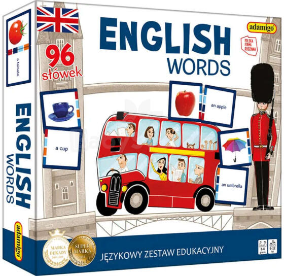 ENGLISH WORDS - JĘZYKOWY ZESTAW EDUKAC.