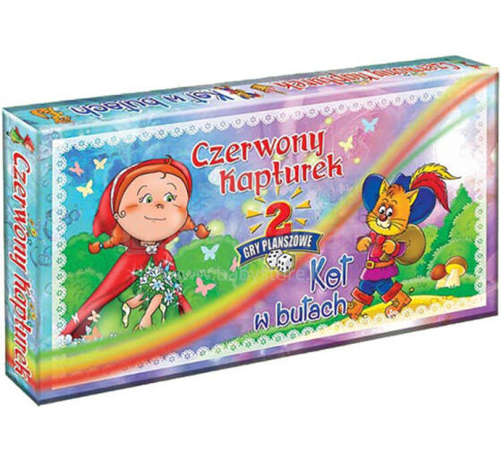 GRA CZERWONY KAPTUREK, KOT W BUTACH