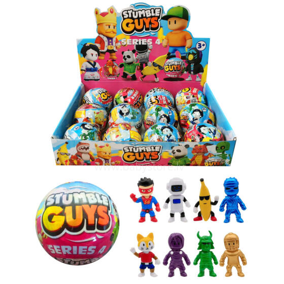 KULA Z FIGURKĄ STUMBLE GUYS