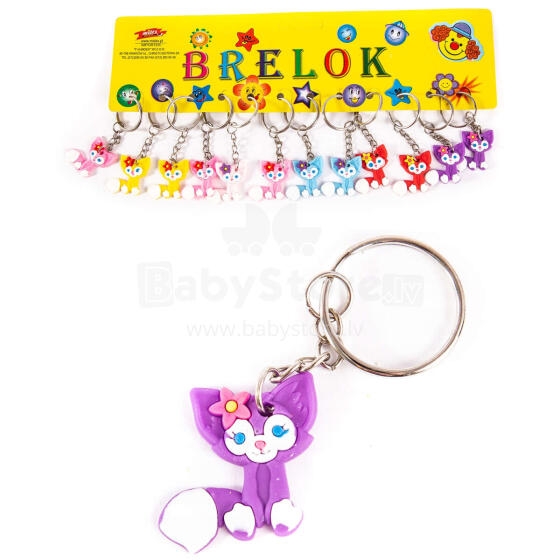 BRELOK LISEK 12 SZTUK