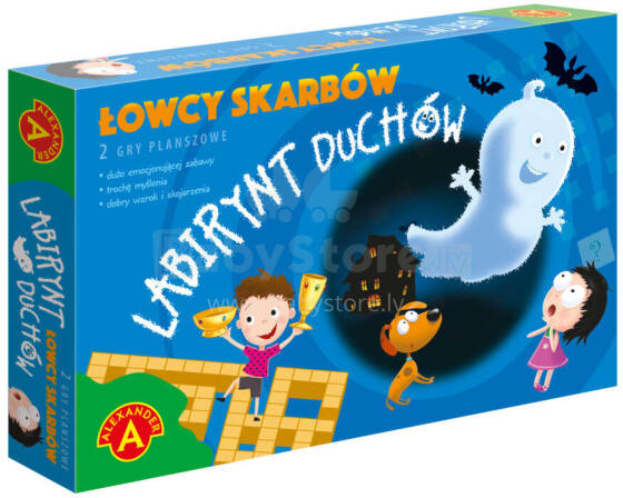 GRA ŁOWCY SKARBÓW, LABIRYNT DUCHÓW