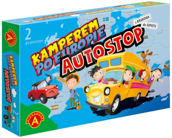 GRA KAMPEREM PO EUROPIE, AUTOSTOP