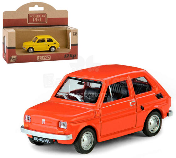 KOLEKCJA PRL FIAT 126P 1:43