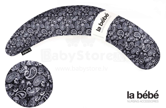 La Bebe™ Moon Maternity Pillow Cover Art.17495 Oriental Dark Blue Дополнительный чехол [навлочка] для подковки