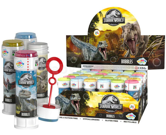 BAŃKI DINOZAURY JURASSIC WORLD 60ml