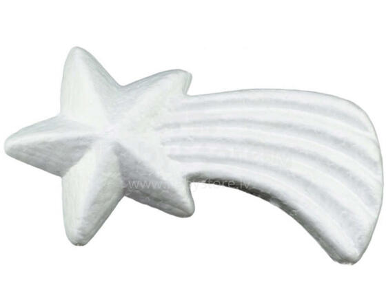 STYROPIANOWA KOMETA 17cm 6 SZTUK