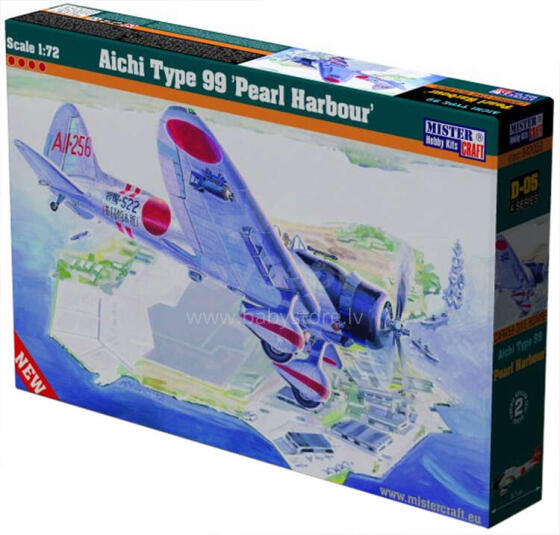 SAMOLOT MODEL AICHI PEARL HARBOUR 1:72