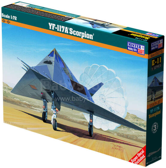 SAMOLOT MODEL YF-117A SCORPION 1:72