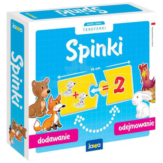 GRA SPINKI - DODAWANIE, ODEJMOWANIE