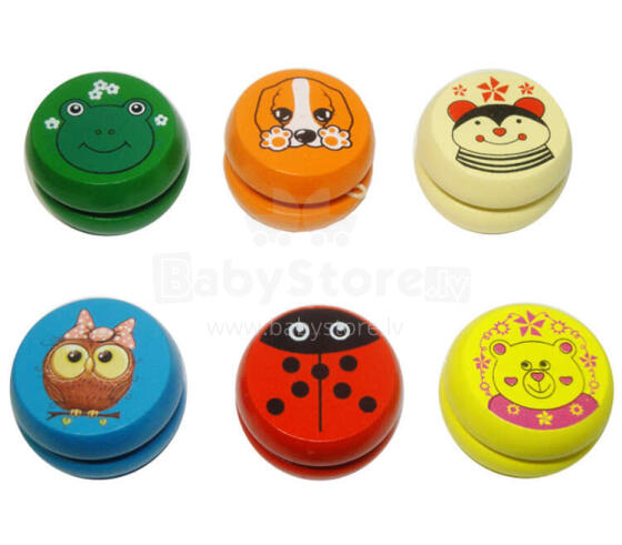 I-Toys Yo Yo Art.B-3219 rotaļlieta koka jo-jo