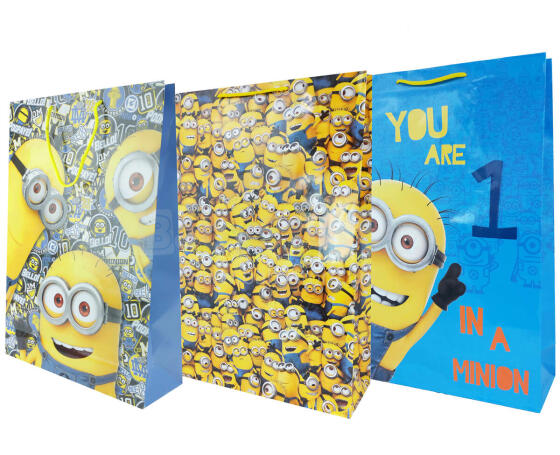 TORBA UPOMINKOWA LICENCJA MINIONKI