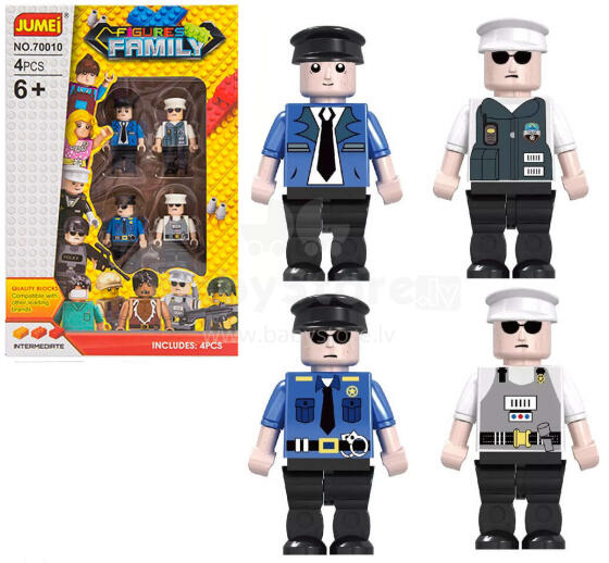 ZESTAW 4 SZT FIGUREK