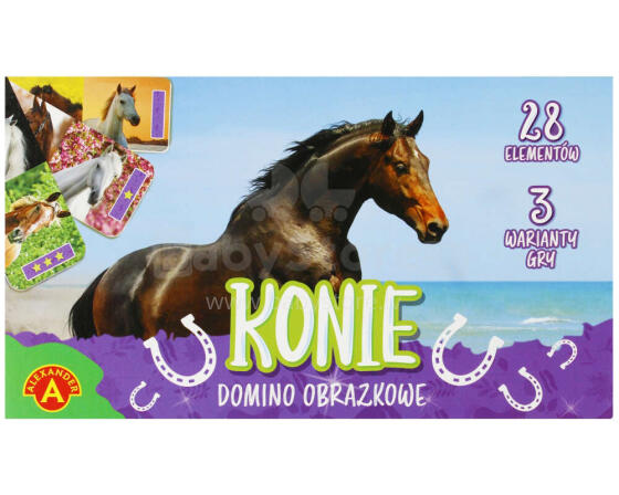 DOMINO OBRAZKOWE KONIE