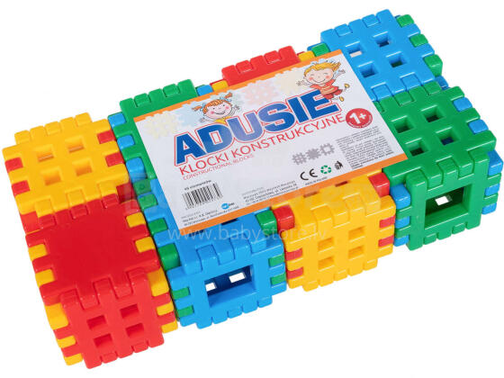 KLOCKI ADUSIE 48 ELEMENTÓW