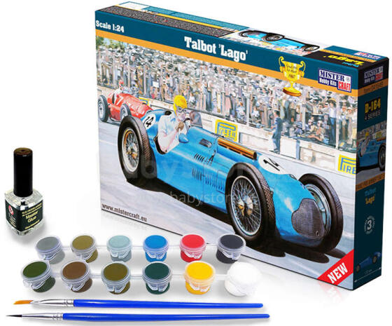 AUTO MODEL Z FARBAMI TALBOT LAGO 1:24