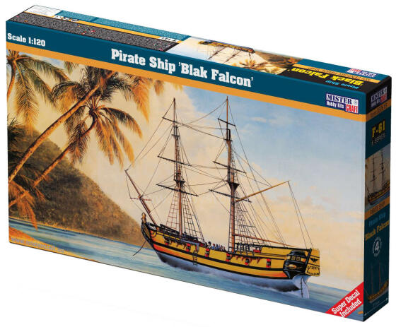 STATEK MODEL PIRATE BLAC FALCON 1:120