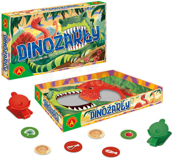 GRA DINOŻARŁY / KATAPULTY Z ŻETONAMI