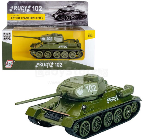 KOLEKCJA PRL CZOŁG RUDY 102