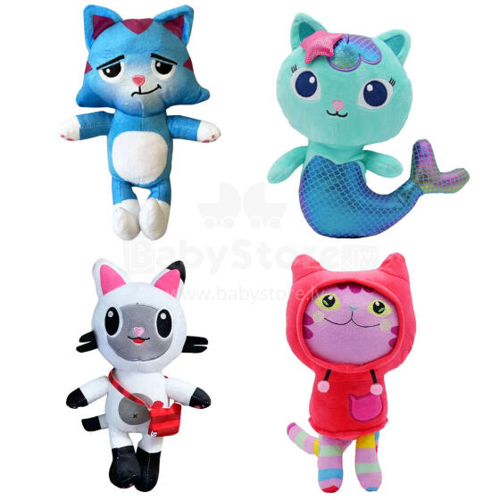 MASKOTKA KOTEK DOMEK GABBY 4 WZORY