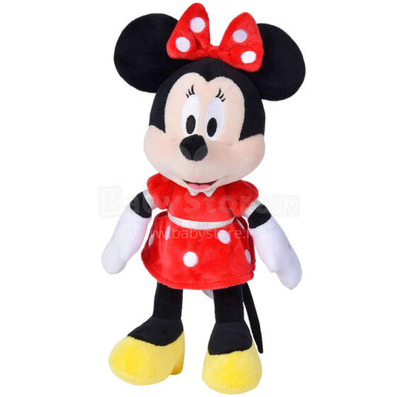 MINNIE CZERWONA PLUSZOWA