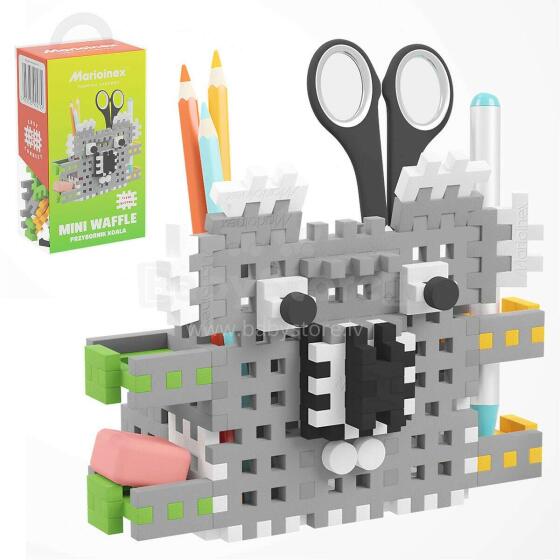 KLOCKI MINI WAFFLE PRZYBORNIK KOALA 70EL