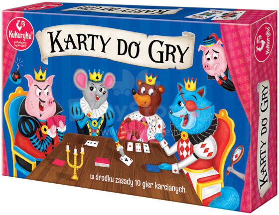 KARTY DO GRY JUNIOR - 2 TALIE