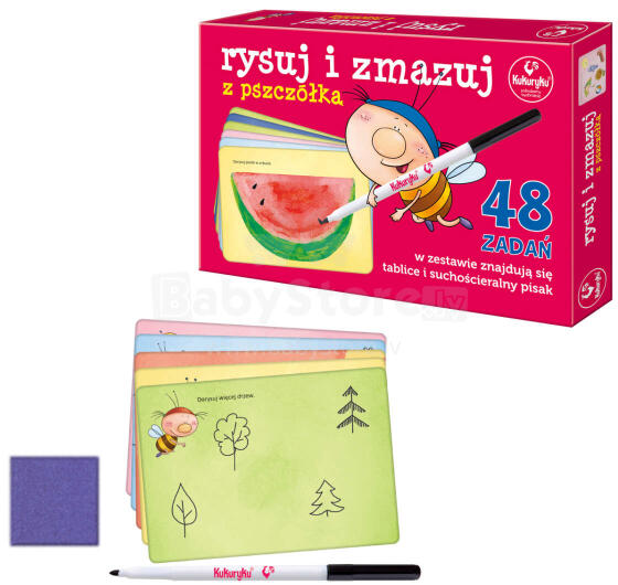 RYSUJ I ZMAZUJ Z PSZCZÓŁKĄ