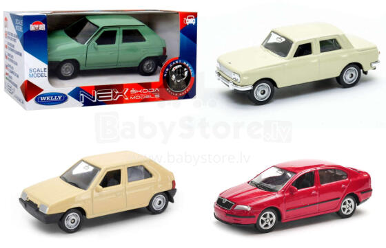 AUTO SKODA MIX WZORÓW 1:60