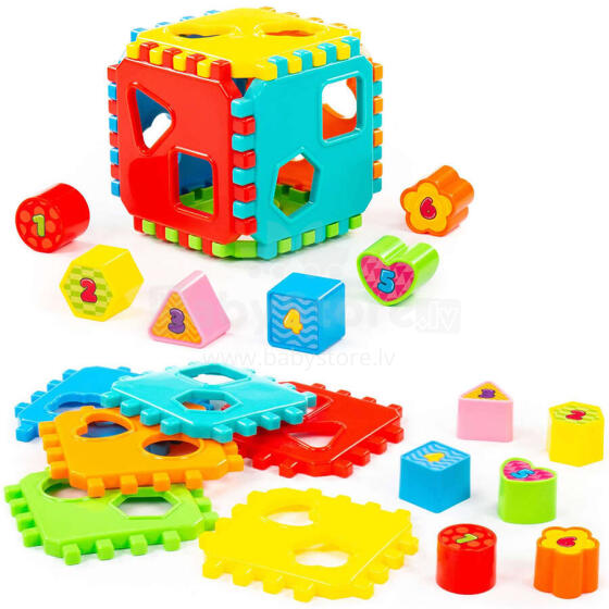 Mini Baby Shape Sorter Art.91642 Развивающая игрушка сортёр с фигурками