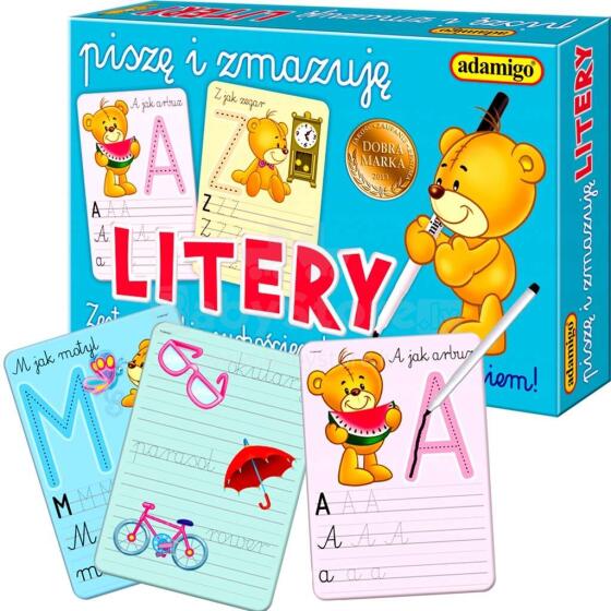 PISZĘ I ZMAZUJĘ LITERKI