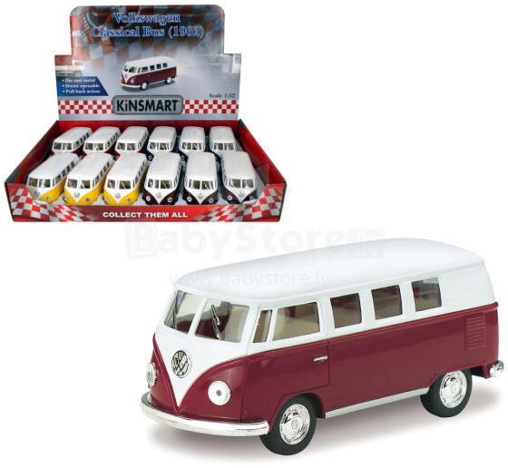 1962 VOLKSWAGEN CLASSICAL BUS 1:32