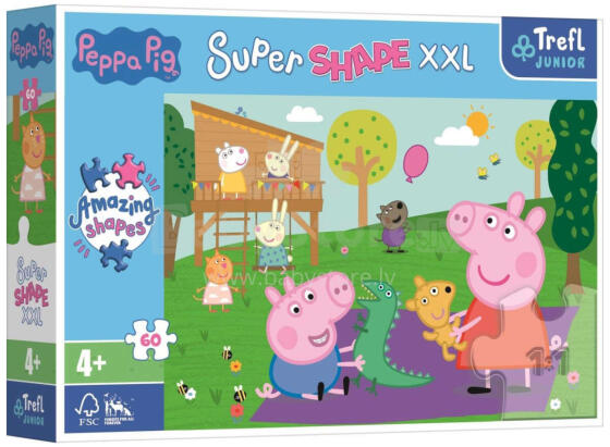 ZABAWY Z BRACISZKIEM ŚWINKA PEPPA 60 XXL