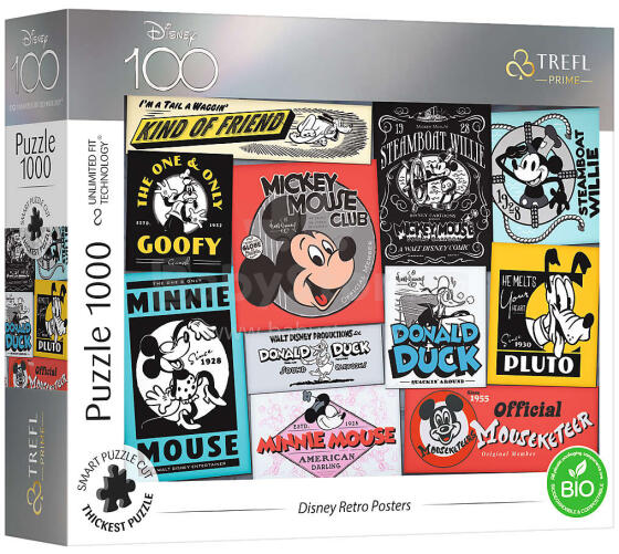 DISNEY RETRO POSTERS *1000*