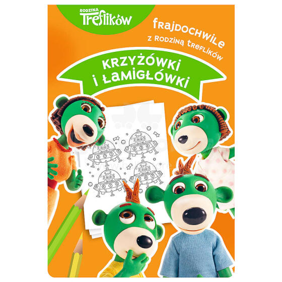 KRZYŻÓWKI,ŁAMIGŁÓWKI FRAJDOCHWILE TREFLI