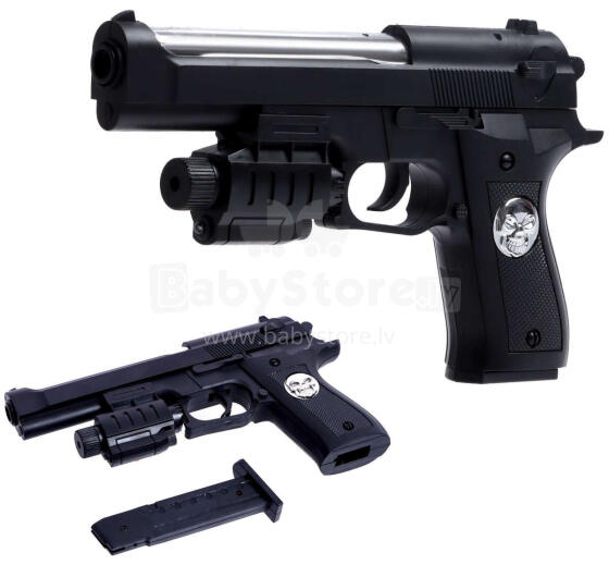 PISTOLET NA KULKI Z LASEREM