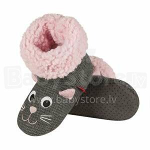 Soxo Art.69541 Infant slippers with animals Детские носочки-мокасины (Тапочки-игрушки)