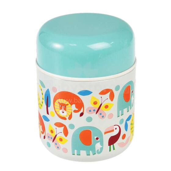 Wild Wonders Stainless Steel Food Flask, Rex London